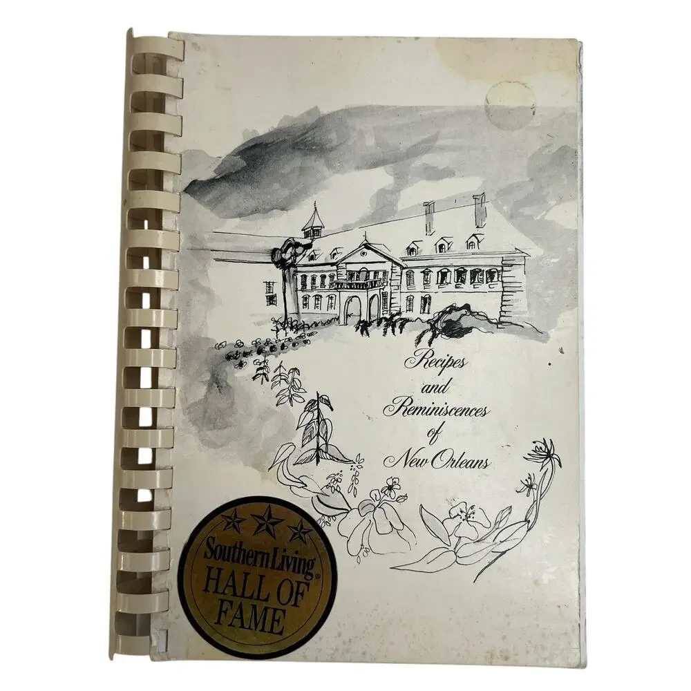 Recipes and Reminiscences of New Orleans Cookbook Vintage Classic Southern South